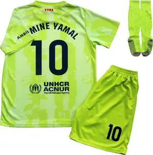 2024/2025 Third #10 Football Soccer Kids Jersey Shorts Socks Set Youth Sizes 20 4-5Years 2024/2025 Third #10 Football Soccer Kids Jersey Shorts Socks Set Youth Sizes 20 4-5Years