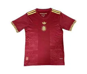 Men's Mexico Gold Themed Short Sleeve Soccer Fan Jersey L Men's Mexico Gold Themed Short Sleeve Soccer Fan Jersey L