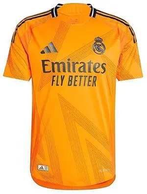 2024-25 Real Madrid Men's Authentic Away Jersey 2024-25 Real Madrid Men's Authentic Away Jersey