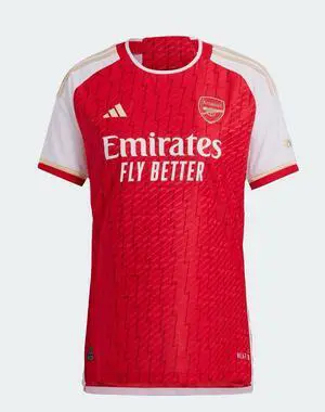Arsenal Home Men's Authentic Soccer Jersey 25/26 M Arsenal Home Men's Authentic Soccer Jersey 25/26 M