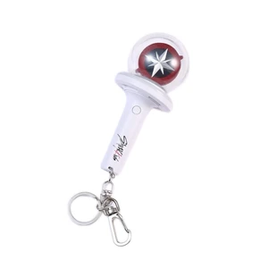 Stray Kids Ver 1 & Ver 2 Mini Light Up Light Stick Keyring, Nachimbong LED Keychain, Concert Fan Merch Bag Charm Gift Stray Kids Ver 1 & Ver 2 Mini Light Up Light Stick Keyring, Nachimbong LED Keychain, Concert Fan Merch Bag Charm Gift