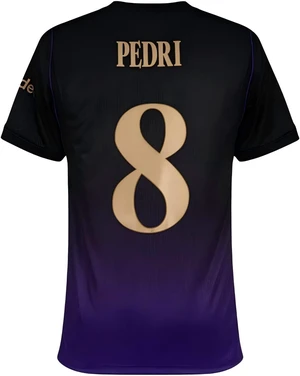 Pedri Mens Soccer Jersey 2026/27 Fan Version Short Sleeve Shirt for Game Day, Training, or Casual Wear 3XL S Black / Purple Pedri Mens Soccer Jersey 2026/27 Fan Version Short Sleeve Shirt for Game Day, Training, or Casual Wear 3XL S Black / Purple