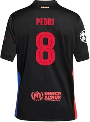 Pedri Mens Soccer Jersey 2026/27 Fan Version Short Sleeve Shirt for Game Day, Training, or Casual Wear 3XL S Black / Red / Blue 2024/25 Pedri Mens Soccer Jersey 2026/27 Fan Version Short Sleeve Shirt for Game Day, Training, or Casual Wear 3XL S Black / Red / Blue 2024/25