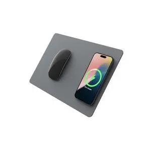 H3 Wireless Charging Mouse Pad Qi-Enabled Fast Charger Built into Sleek Desk Mat, Compatible with Phones, Earbuds & More(Dust Gray) H3 Wireless Charging Mouse Pad Qi-Enabled Fast Charger Built into Sleek Desk Mat, Compatible with Phones, Earbuds & More(Dust Gray)