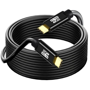 USB TYPE C to C Cable 30FT, 4K60HZ GEN2x2(Data usb2.0),TYPE C Video Output From USB3.2/ USB4.0 (NOT 100% Fast Charging) & Sync for Xreal MacBook Pro iPad Pro iPhone 15-16-17 Pro Portable Monitor USB TYPE C to C Cable 30FT, 4K60HZ GEN2x2(Data usb2.0),TYPE C Video Output From USB3.2/ USB4.0 (NOT 100% Fast Charging) & Sync for Xreal MacBook Pro iPad Pro iPhone 15-16-17 Pro Portable Monitor