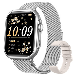 Smartwatch Uomo E Donna Con Display 2,01" E 120+ Sport – Monitor Cardio, Sonno, Ossigeno, Impermeabile IP68 E Chiamate Bluetooth Per Android E IOS