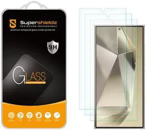 Designed for Samsung (Galaxy S24 Ultra) Tempered Glass Screen Protector, Anti Scratch, Bubble Free Designed for Samsung (Galaxy S24 Ultra) Tempered Glass Screen Protector, Anti Scratch, Bubble Free