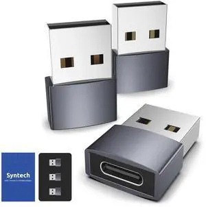 USB C to USB Adapter 3-Pack, Female to Male Converter, Aluminum | Type-C Charger Cable Power Converter for iPhone 17 Pro Max, iPad, AirPods, Samsung Galaxy, CarPlay, iWatch, Travel Essential USB C to USB Adapter 3-Pack, Female to Male Converter, Aluminum | Type-C Charger Cable Power Converter for iPhone 17 Pro Max, iPad, AirPods, Samsung Galaxy, CarPlay, iWatch, Travel Essential