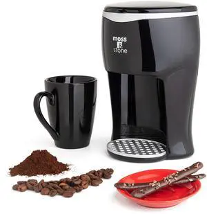 Mini Drip Coffee Maker with Mug, Small Coffee Pot With Coffee Cup, One Cup Coffee Maker (1 Drip & 4oz Mug) Mini Drip Coffee Maker with Mug, Small Coffee Pot With Coffee Cup, One Cup Coffee Maker (1 Drip & 4oz Mug)