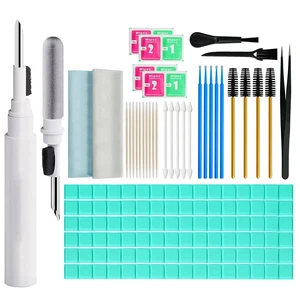Airpods Cleaner Kit 221 Pcs Earbud Cleaning Putty Remove Ear Wax Phone Cleaning kit Cleaner Pen Brush Microfiber Cloth for Airpods Pro/1/2/3 Charging Case Headphones Camera Hearing Aids Airpods Cleaner Kit 221 Pcs Earbud Cleaning Putty Remove Ear Wax Phone Cleaning kit Cleaner Pen Brush Microfiber Cloth for Airpods Pro/1/2/3 Charging Case Headphones Camera Hearing Aids
