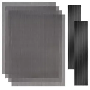 Cut-to-Fit Magnetic PC Dust Filter Mesh, 400x300mm PVC DIY Cover, 4 Pack | 1.2mm Hole Customizable dustproof filter for gaming PC chassis, power supplies, electronics, home air vents. Cut-to-Fit Magnetic PC Dust Filter Mesh, 400x300mm PVC DIY Cover, 4 Pack | 1.2mm Hole Customizable dustproof filter for gaming PC chassis, power supplies, electronics, home air vents.