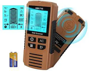 Stud Finder Wall Scanner, 5 in 1 Stud Detector with HD LCD Display, Stud Locator with Upgraded Smart Sensor Audio Alarm, Stud Sensor Beam Finders for Wall Wood Metal Studs AC Wire Joist Metal Pipe Stud Finder Wall Scanner, 5 in 1 Stud Detector with HD LCD Display, Stud Locator with Upgraded Smart Sensor Audio Alarm, Stud Sensor Beam Finders for Wall Wood Metal Studs AC Wire Joist Metal Pipe