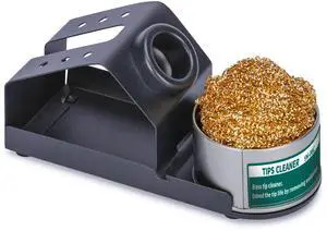 D-2 Soldering Iron Holder, Heat-resistant Tip Cleaner with Brass Wool Tip Cleaner and Cleaning Sponge for Stable Soldering Iron Storage and Cleaning D-2 Soldering Iron Holder, Heat-resistant Tip Cleaner with Brass Wool Tip Cleaner and Cleaning Sponge for Stable Soldering Iron Storage and Cleaning