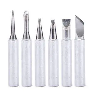 #1401 Soldering Iron Tips Set (6PCS) Long-Life Type for YIHUA 926LED-III(110W,Red), 939D+ III EVO, 948DQ-III, 948D-III, 938BD+-II & 995D+ EVO Soldering Stations ONLY #1401 Soldering Iron Tips Set (6PCS) Long-Life Type for YIHUA 926LED-III(110W,Red), 939D+ III EVO, 948DQ-III, 948D-III, 938BD+-II & 995D+ EVO Soldering Stations ONLY