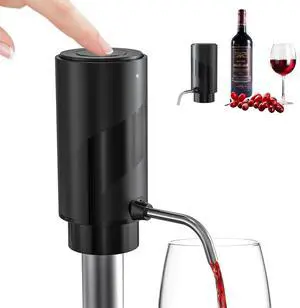 Wine Aerator Electric Wine Decanter Automatic Wine Aerator Portable One Touch Wine Dispenser Rechargeable Wine Pourer Wine Gifts for Wine Lovers and Parties Wine Aerator Electric Wine Decanter Automatic Wine Aerator Portable One Touch Wine Dispenser Rechargeable Wine Pourer Wine Gifts for Wine Lovers and Parties