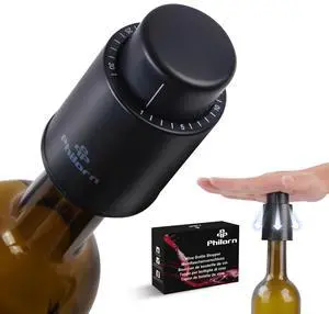 2 PACK Wine Bottle Stoppers, Vacuum Wine Stoppers - Saver Toppers for Wine Bottles, Reusable Wine Cork Cover Keep Wine Fresh after Opening, Real Vacuum Pump Wine Keeper Cap Preserver - Gifts 2 PACK Wine Bottle Stoppers, Vacuum Wine Stoppers - Saver Toppers for Wine Bottles, Reusable Wine Cork Cover Keep Wine Fresh after Opening, Real Vacuum Pump Wine Keeper Cap Preserver - Gifts