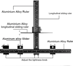 Aluminum AlloyCabinet Hardware Jig,Auto Center Punch+Drill Bit For Handle Knob Pull on Drawer/Door, Wood Drilling Dowelling Guide Set. Cabinet Handle Jig Aluminum AlloyCabinet Hardware Jig,Auto Center Punch+Drill Bit For Handle Knob Pull on Drawer/Door, Wood Drilling Dowelling Guide Set. Cabinet Handle Jig