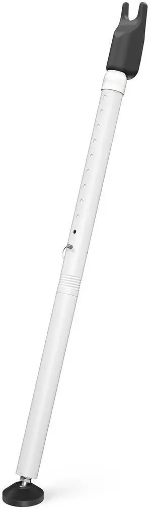 Sliding Glass Door Security Bar, Patio Door Barricade Security Bar, Apartment BarSliding Door Security Bar, Door Jammer, White, 1 Pack Sliding Glass Door Security Bar, Patio Door Barricade Security Bar, Apartment BarSliding Door Security Bar, Door Jammer, White, 1 Pack