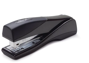 Stapler, Jam Free, Optima Grip Full Size, Ergonomic Cushion, Metal, 25 Sheet Capacity, Black (87810) Stapler, Jam Free, Optima Grip Full Size, Ergonomic Cushion, Metal, 25 Sheet Capacity, Black (87810)