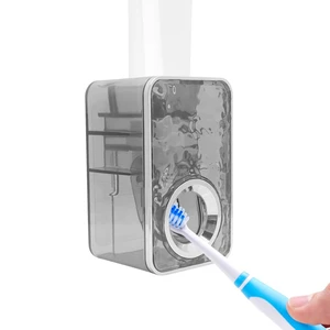Toothpaste Dispenser Wall Mounted, Automatic Toothpaste Dispenser, Toothpaste Holder, Toothpaste Dispenser for Adults, for Shower Bathroom Toothpaste Dispenser Wall Mounted, Automatic Toothpaste Dispenser, Toothpaste Holder, Toothpaste Dispenser for Adults, for Shower Bathroom