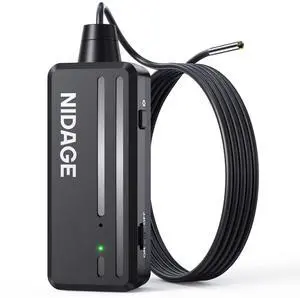 Inspection Camera Wireless Endoscope 2025 Top Tiny WiFi Borescope 3.9mm 1080P HD Endoscope Camera with Light IP67 Waterproof Semi-Rigid Snake Cam for iPhone, Android, Tablet, 5FT Inspection Camera Wireless Endoscope 2025 Top Tiny WiFi Borescope 3.9mm 1080P HD Endoscope Camera with Light IP67 Waterproof Semi-Rigid Snake Cam for iPhone, Android, Tablet, 5FT