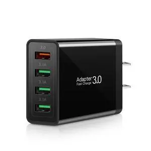 Fast Charging 3.0 Wall Charger, 4-Port USB Charger Block, Multi USB Plug | Dual Charging Box Power Adapter Brick Cube Compatible for iPhone 16e 16 15 Pro Max,iPad,Samsung S25 S24,Pixel 7 Fast Charging 3.0 Wall Charger, 4-Port USB Charger Block, Multi USB Plug | Dual Charging Box Power Adapter Brick Cube Compatible for iPhone 16e 16 15 Pro Max,iPad,Samsung S25 S24,Pixel 7