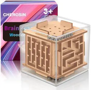 Fidget Puzzle Cube for Kids and Adults - 6-Sided Wooden Puzzle Game Fidget Toy for Anxiety Relief - Handheld Maze Cube for Travel - 3D Brain Teaser Magic Cube Fidget for Christmas Stocking Stuffers Fidget Puzzle Cube for Kids and Adults - 6-Sided Wooden Puzzle Game Fidget Toy for Anxiety Relief - Handheld Maze Cube for Travel - 3D Brain Teaser Magic Cube Fidget for Christmas Stocking Stuffers