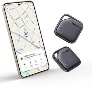 FineTrack S 2-Pack Bluetooth Tracker Tags Work with | Samsung SmartThings APP (Samsung Only), 550-Days Replaceable Battery Item Finder Smart Tag for Key Luggage Passport FineTrack S 2-Pack Bluetooth Tracker Tags Work with | Samsung SmartThings APP (Samsung Only), 550-Days Replaceable Battery Item Finder Smart Tag for Key Luggage Passport