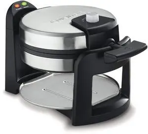 Round Flip Belgian Waffle Maker, 1" thick Belgian-style Waffle, WAF-F30NAS Round Flip Belgian Waffle Maker, 1" thick Belgian-style Waffle, WAF-F30NAS