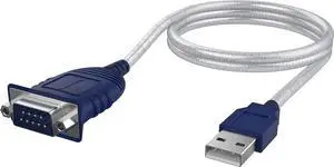 USB 2.0 to Serial (DB9 RS232) Adapter Cable, Prolific Chipset, Driver Support Required for Some Systems, Windows 11/10/8/7, macOS, Linux (CB-DB9P) USB 2.0 to Serial (DB9 RS232) Adapter Cable, Prolific Chipset, Driver Support Required for Some Systems, Windows 11/10/8/7, macOS, Linux (CB-DB9P)