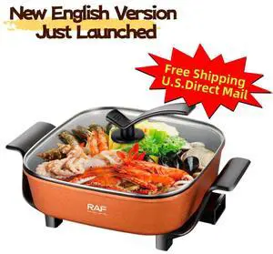 Aenaeder 7L Electric Hot Pot with Steamer, Nonstick Multi Cooker for Ramen, Soup, Stew & Hot Pot, Large Capacity Electric Cooking Pot for Family Meals Aenaeder 7L Electric Hot Pot with Steamer, Nonstick Multi Cooker for Ramen, Soup, Stew & Hot Pot, Large Capacity Electric Cooking Pot for Family Meals