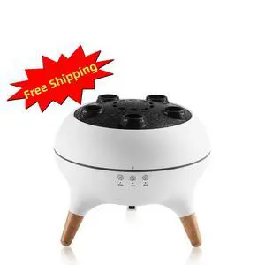 250mL Jellyfish Aroma Diffuser, DC 24V/650mA, Sound-Reactive Mist, Dual Spray Modes, 7-Color LED, Remote Control, 4H/8H Timer LEHOGAI 250mL Jellyfish Aroma Diffuser, DC 24V/650mA, Sound-Reactive Mist, Dual Spray Modes, 7-Color LED, Remote Control, 4H/8H Timer LEHOGAI