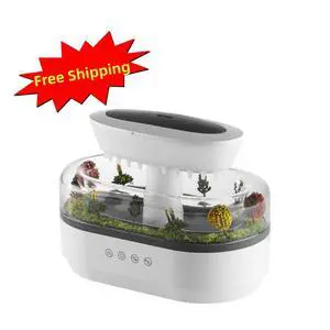 250mL Raindrop Aroma Diffuser, DC 24V/650mA, White Noise, 7-Color LED, Touch Control, LEHOGAI 250mL Raindrop Aroma Diffuser, DC 24V/650mA, White Noise, 7-Color LED, Touch Control, LEHOGAI