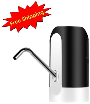Electric Water Bottle Pump, Dual-Pump USB Rechargeable Dispenser for 2-5 Gallon Jugs, 800mAh Battery, 304 Stainless Steel Spout LEHOGAI Electric Water Bottle Pump, Dual-Pump USB Rechargeable Dispenser for 2-5 Gallon Jugs, 800mAh Battery, 304 Stainless Steel Spout LEHOGAI