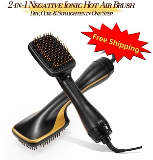 1000W Hot Air Brush Hair Dryer, 2-in-1 Paddle Blow Dryer Brush with Ionic Function, Cool Low High Settings, pink LEHOGAI 1000W Hot Air Brush Hair Dryer, 2-in-1 Paddle Blow Dryer Brush with Ionic Function, Cool Low High Settings, pink LEHOGAI