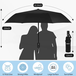 Windproof Travel Umbrella, Automatic Umbrellas for Rain, Portable & Compact Umbrellas for Backpack, Strong UV for Protection, Folding Small Sun Umbrella for Car, Walking, Flower Windproof Travel Umbrella, Automatic Umbrellas for Rain, Portable & Compact Umbrellas for Backpack, Strong UV for Protection, Folding Small Sun Umbrella for Car, Walking, Flower