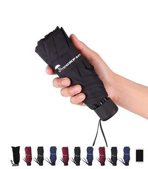 Travel Umbrella - Lightweight Portable mini Compact Umbrellas (black) Travel Umbrella - Lightweight Portable mini Compact Umbrellas (black)