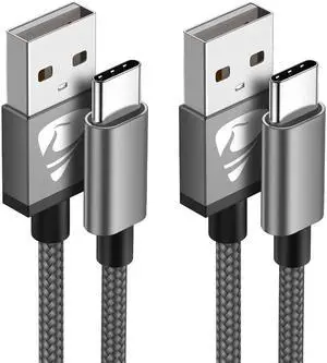 USB C Cable 10 FT 2Pack USB A to USB C 3A Fast Charging 10FT Long Type C Charger Cord for 5G Android Phone, Samsung Galaxy S26 S25 S24 S23 S22 A12 A13 A14 A16 A17 A21 A32 A42 A53, iPhone 17 16 15 USB C Cable 10 FT 2Pack USB A to USB C 3A Fast Charging 10FT Long Type C Charger Cord for 5G Android Phone, Samsung Galaxy S26 S25 S24 S23 S22 A12 A13 A14 A16 A17 A21 A32 A42 A53, iPhone 17 16 15