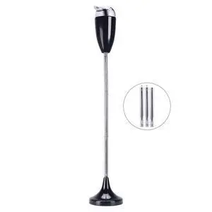 Adjustable Ashtray, Smokeless Odorless Indoor Outdoor Floor Standing Ash Tray with Lid for Home Patio Cigarettes Ash Butt Disposal, Windproof Balcony Ashtray in 20", 27.5", 35" Heights, Black Adjustable Ashtray, Smokeless Odorless Indoor Outdoor Floor Standing Ash Tray with Lid for Home Patio Cigarettes Ash Butt Disposal, Windproof Balcony Ashtray in 20", 27.5", 35" Heights, Black