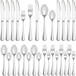 20 Piece Silverware Set Service for 4,Premium Stainless Steel Flatware Set,Mirror Polished Cutlery Utensil Set,Durable Home Kitchen Eating Tableware Set,Include Fork Knife Spoon Set,Dishwasher Safe 20 Piece Silverware Set Service for 4,Premium Stainless Steel Flatware Set,Mirror Polished Cutlery Utensil Set,Durable Home Kitchen Eating Tableware Set,Include Fork Knife Spoon Set,Dishwasher Safe