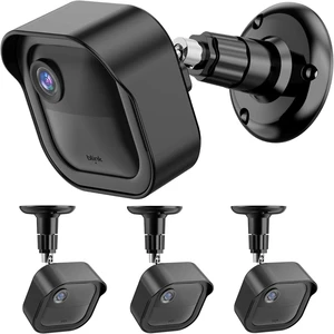Wall Mount Bracket for Blink Outdoor 4 (4th Gen) & 3 (3rd Gen) & 2K+ (new model) Camera, Weatherproof Protective Cover Case with 360° Adjustable Mount for Home Security Camera System Black (3 Pack) Wall Mount Bracket for Blink Outdoor 4 (4th Gen) & 3 (3rd Gen) & 2K+ (new model) Camera, Weatherproof Protective Cover Case with 360° Adjustable Mount for Home Security Camera System Black (3 Pack)