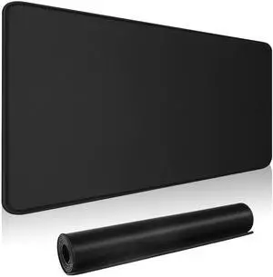 Large Gaming Mouse Pad Extended XXL Mouse Mat Long Desk Pad with Stitched Edges for Keyboard Home Office Gaming Work Big Desk Pad (35.4x15.7IN,90x40) (Black) Large Gaming Mouse Pad Extended XXL Mouse Mat Long Desk Pad with Stitched Edges for Keyboard Home Office Gaming Work Big Desk Pad (35.4x15.7IN,90x40) (Black)