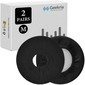 2 Pairs Stretch Knit Over-Ear Earcup Covers, Black, Fits 8-10 cm Machine Washable, Cable Hole, Protects Ear Pads From Sweat And Oils, SGS Certified, 2 Pairs Included, May Cover Controls 2 Pairs Stretch Knit Over-Ear Earcup Covers, Black, Fits 8-10 cm Machine Washable, Cable Hole, Protects Ear Pads From Sweat And Oils, SGS Certified, 2 Pairs Included, May Cover Controls