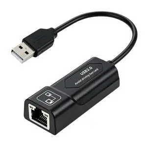 Ethernet to USB,USB to Ethernet Adapter,100Mbps to USB 2.0Network Adapter for Laptop Computer,Desktop Computer,MacBook Pro,Compatible with Windows, macOS, and Linux Ethernet to USB,USB to Ethernet Adapter,100Mbps to USB 2.0Network Adapter for Laptop Computer,Desktop Computer,MacBook Pro,Compatible with Windows, macOS, and Linux