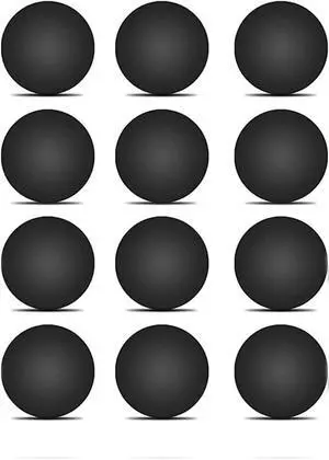 12 x Rubber Silicone Feet Dot(Diameter:0.575inch/14.6mm) with Adhesive,Compatible with DELL,Asus,Lenovo,HP Laptop,Computer Case,Keyboard Riser,Appliance Feet,Multiple Purpose(Black) 12 x Rubber Silicone Feet Dot(Diameter:0.575inch/14.6mm) with Adhesive,Compatible with DELL,Asus,Lenovo,HP Laptop,Computer Case,Keyboard Riser,Appliance Feet,Multiple Purpose(Black)