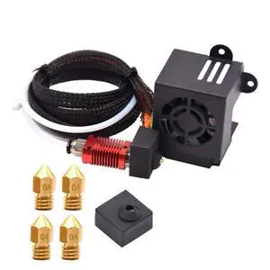 Full Assembled Ender 3 Hotend Upgraded Kit with Nozzles 3D Printer Parts Accessories Replacement for Ender 3s/ Ender 3 Pro 3D Printer Full Assembled Ender 3 Hotend Upgraded Kit with Nozzles 3D Printer Parts Accessories Replacement for Ender 3s/ Ender 3 Pro 3D Printer