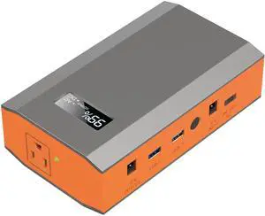 Portable Power Bank with AC Outlet, 65W 110V Portable Laptop Charger Battery Bank 24000mAh External Battery Pack Backup Power Source for Outdoor Tent Camping RV Smart Devices Use Portable Power Bank with AC Outlet, 65W 110V Portable Laptop Charger Battery Bank 24000mAh External Battery Pack Backup Power Source for Outdoor Tent Camping RV Smart Devices Use