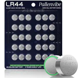 30 Pack LR44 Batteries, AG13 A76 L1154F SR44 lr 44 Button Coin Cell Battery 30 Pack LR44 Batteries, AG13 A76 L1154F SR44 lr 44 Button Coin Cell Battery