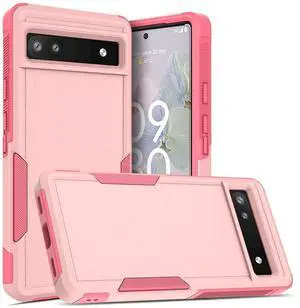 Bereajoy for Google Pixel 6a Case,PC+TPU Two-in-one Double-Layer Anti-Fall Mobile Phone case, Mobile Phone Protective case for Google Pixel 6a (Pink) Bereajoy for Google Pixel 6a Case,PC+TPU Two-in-one Double-Layer Anti-Fall Mobile Phone case, Mobile Phone Protective case for Google Pixel 6a (Pink)