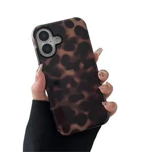 Longlayss Compatible with iPhone 16 Plus Case Tortoise Shell Phone Case Longlayss Compatible with iPhone 16 Plus Case Tortoise Shell Phone Case